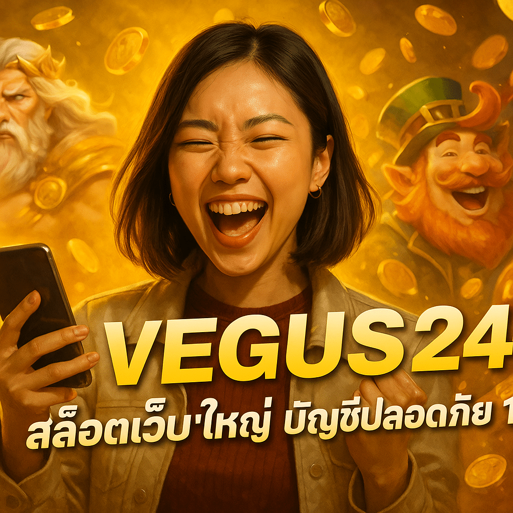 VEGUS24 สล็อตเว็บใหญ่ บัญชีปลอดภัย 100%