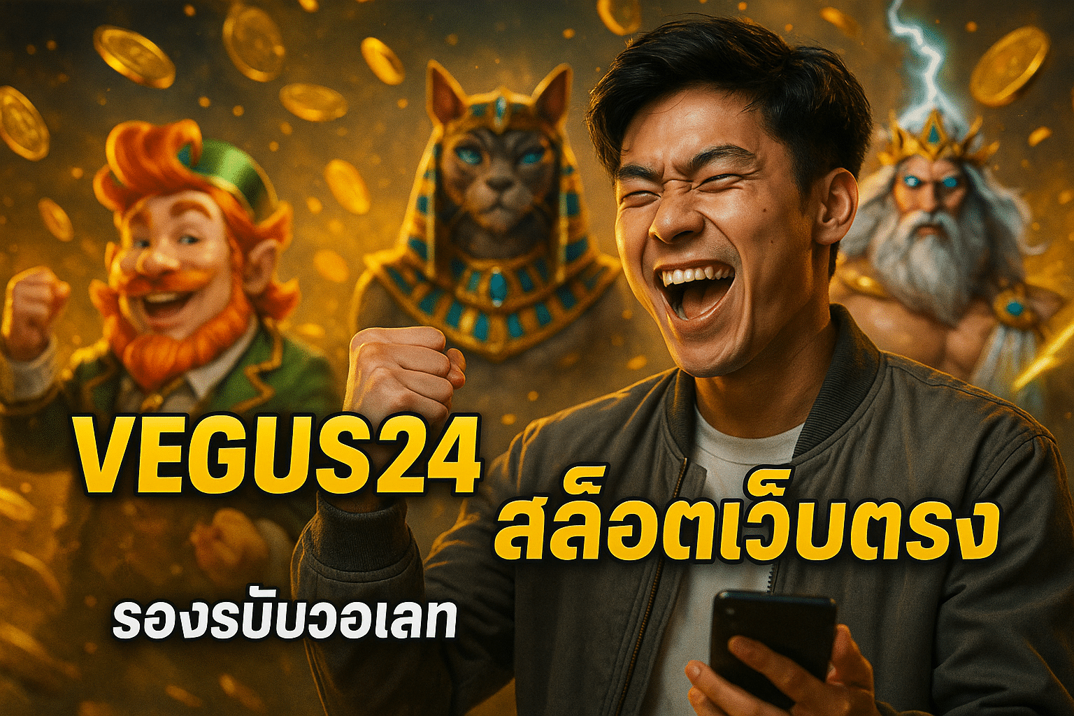 VEGUS24 สล็อตเว็บตรง รองรับวอเลท ฝาก-ถอนง่าย