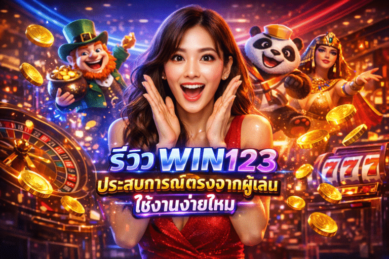 รีวิว WIN123 ประสบการณ์ตรงจากผู้เล่น ใช้งานง่ายไหม