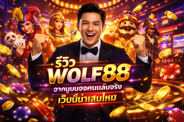 รีวิว WOLF88 จากมุมมองคนเล่นจริง เว็บนี้น่าเล่นไหม