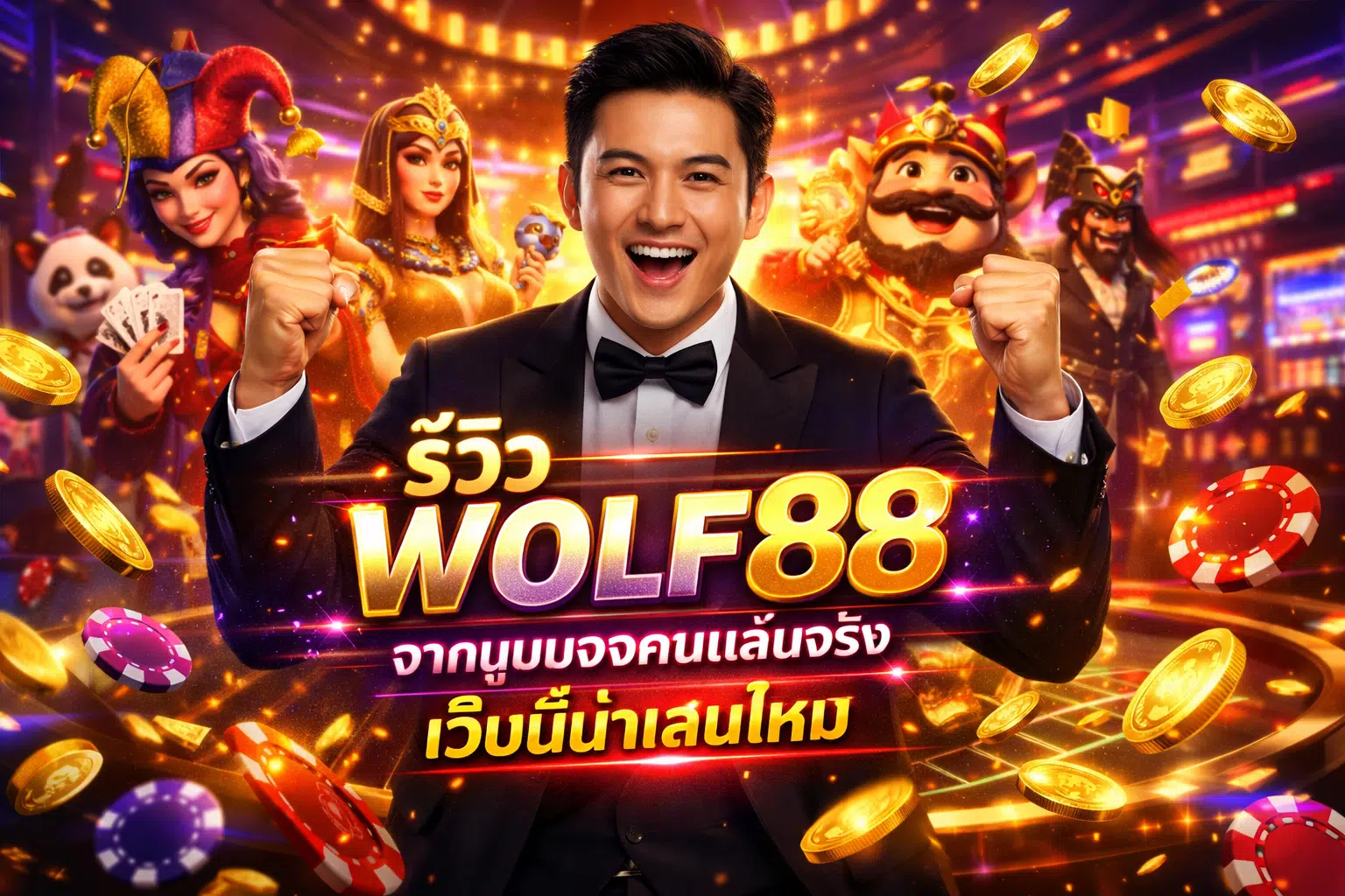 รีวิว WOLF88 จากมุมมองคนเล่นจริง เว็บนี้น่าเล่นไหม